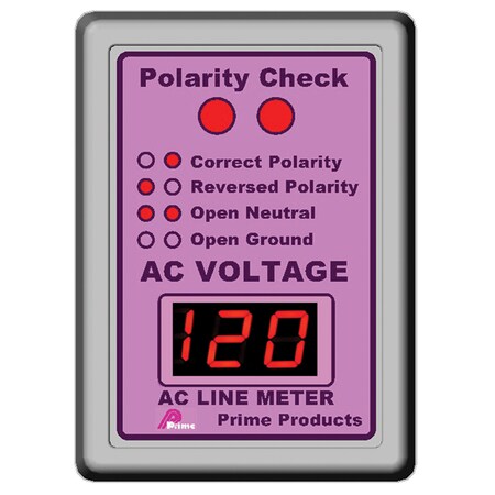 Prime Products Prime Products 12-4058 AC Power Line Digital Monitor 12-4058